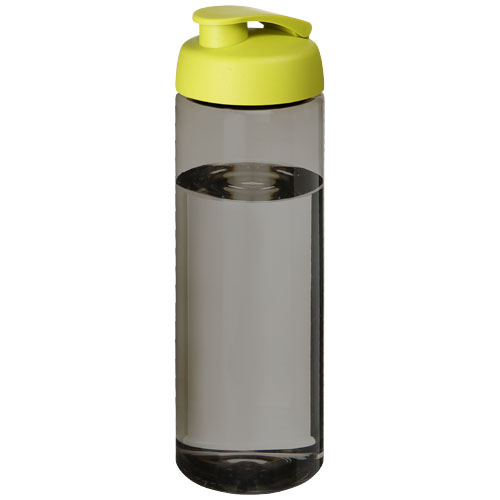 Bidon de sport publicitaire 850 ml Ocean Plastic H2O Active® Charbon et Citron vert